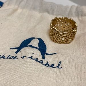 Chloe + Isabel Honeycomb Ring